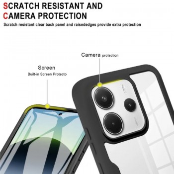 360 laipsnių smūgiams atsparus dėklas (Xiaomi Redmi Note 14 4G)
